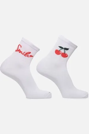 Pieces PCSINNE 2PACK SOCKS MPA BC by