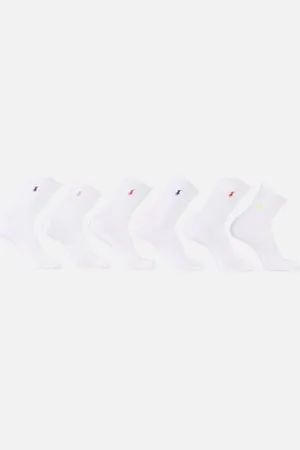 Ralph Lauren Crw Sprt 6Pk-Crew Sock-6 Pack by