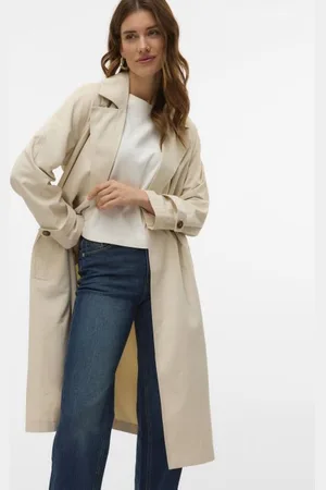 VERO MODA VMLOU LONG TRENCHCOAT ENT by
