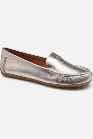 Coach Marley Metallic Leather Driver by