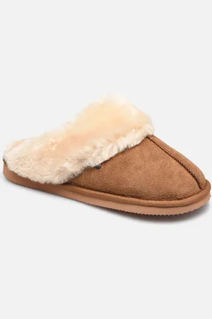 Isotoner Mule Eva – Cuir Et Fourrure W by