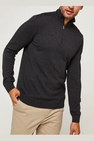 SELECTED Slhberg Half Zip Cardigan B Noos by
