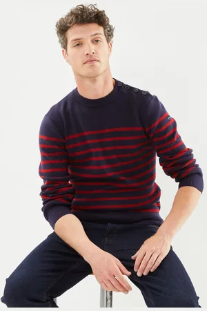 Armor.lux Pull Marin "Groix" Homme by