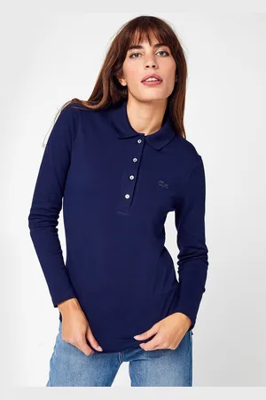 Lacoste Polo slim fit à manches long by