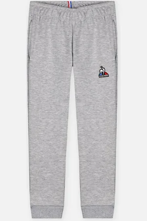 Le Coq Sportif ESS Pant Slim N°1 Enfant Gris Chiné Clair by