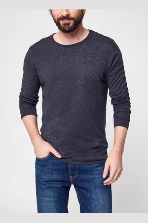 SELECTED Slhrome Ls Knit Crew Neck B Noos by