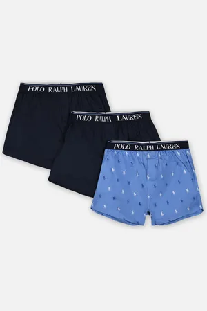 Ralph Lauren Elastic Bxer-3 Pack-Boxer by