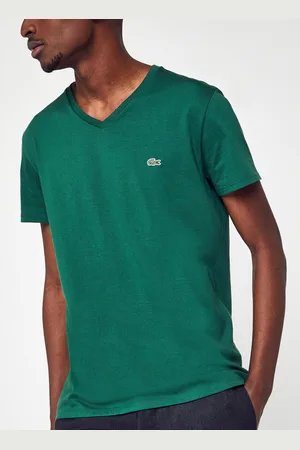 Lacoste T-shirt col V en jersey de coton by