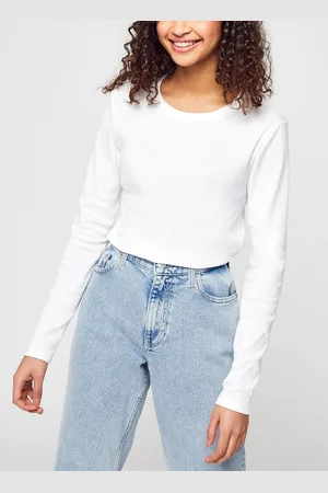 Petit Bateau T-Shirt Iconique Manches Longues Col Rond Coton Epais Bio - Femme by