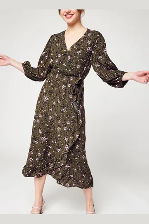 Pieces® Pcharmony 3/4 Midi Dress Bc by