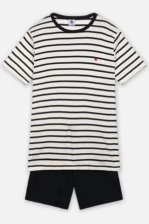 Petit Bateau Trew - Pyjama Court en Coton Bio - Garçon by