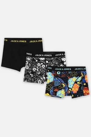 JACK & JONES Jacsugar Skull Trunks 3 Pack Noos Jnr by