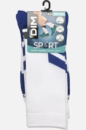 Dim Mi-Chaussettes Sport Impact Moyen Homme - Lot de 2 by