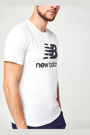 New Balance MT01575 NB Essentials Stacked Logo Tee by