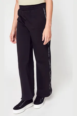 Calvin Klein Logo Tape Wide Leg Jog Pants by