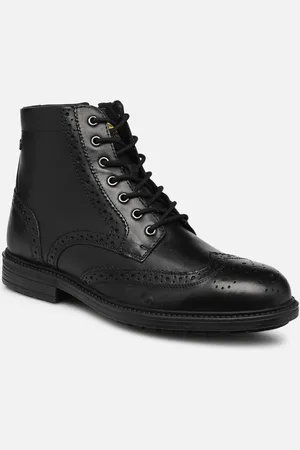 JACK & JONES JFWHYDE BROGUE LEATHER BOOT by
