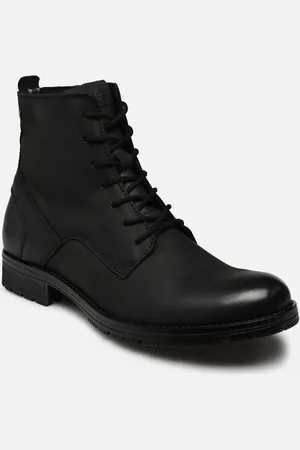 JACK & JONES JFWORCA LEATHER ANTHRACITE by