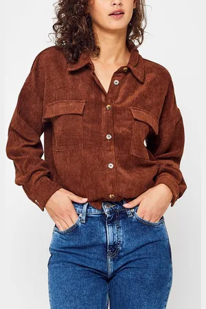Noisy May Nmflanny L/S Corduroy Shacket Bg Noos by