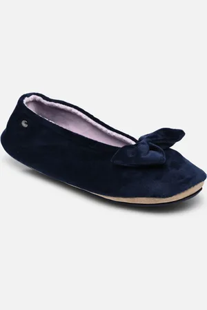 Isotoner Ballerine microvelours – grand nœud by