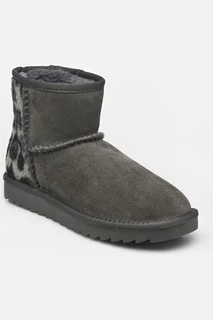 Colors of California Winter boot leo wool and Suede by