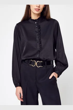 SELECTED Slfmarit Ls Ruffled Shirt B by