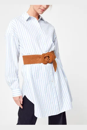 SELECTED Slfami Ls Stripe Long Shirt W by