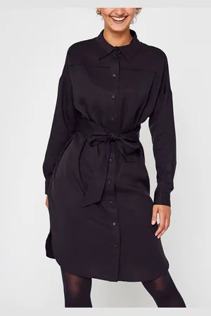 SELECTED Slfmerisa-Tonia Ls Short Shirt Dress B by