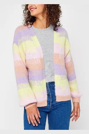 Pieces® PCNAYA LS OVERSIZE KNIT CARDIGAN BC by