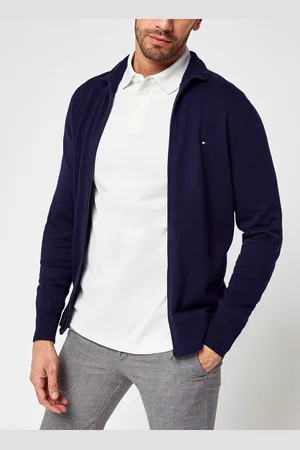 Tommy Hilfiger Pima Org Ctn Cashmere Zip Thru by