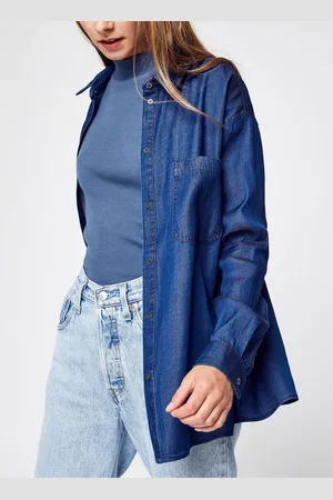 VILA VIBISTA LS OVERSIZE SHIRTSU - NOOS by