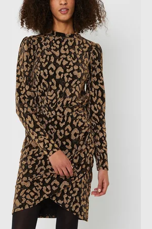 VILA VIRAVEN L/S HIGH NECK SHORT DRESS/DC by