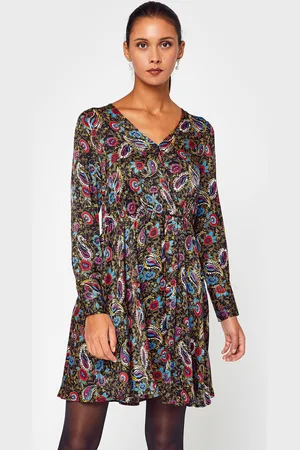 VILA VISURINA L/S SHORT WRAP DRESS/C21 by