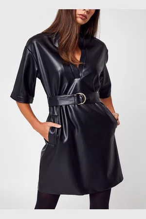 VILA VIODINE 2/4 SLEEVE COATED DRESS by