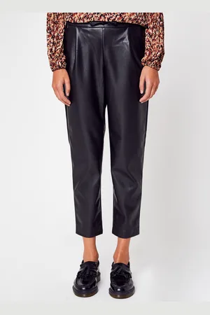 VILA VINILLE RW COATED 7/8 PANTS - NOOS by