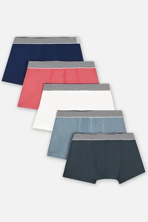 Petit Bateau Lot De 5 Boxers Garcon by