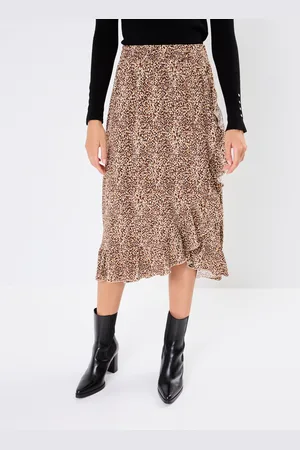 B YOUNG Bymmjoella Long Frill Skirt by