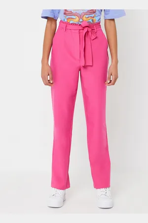 Pieces® PCBOSS HW PAPERBAG STRAIGHT PANTS NOOS by