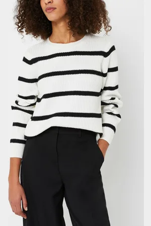 Pieces® PCOSILLA LS O-NECK KNIT NOOS BC by