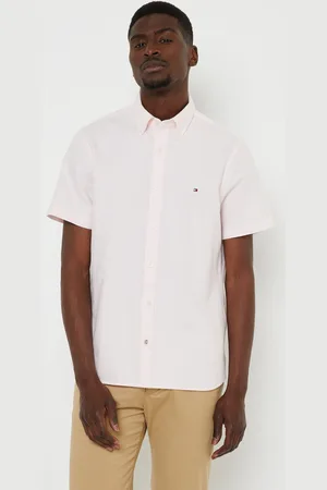 Tommy Hilfiger Cotton Linen Dobby Sf Shirt S/S by
