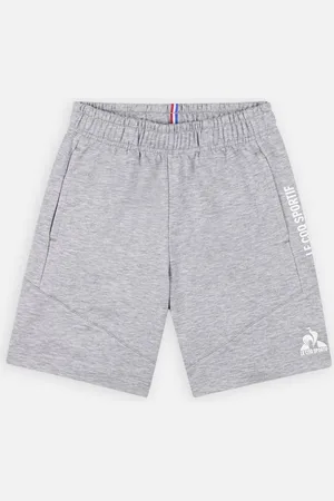 Le Coq Sportif ESS Short Regular N°1 Enfant gris chiné by