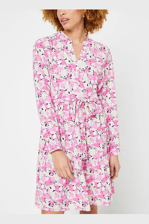 SELECTED Slfmivi Ls Short Aop Dress B Noos by