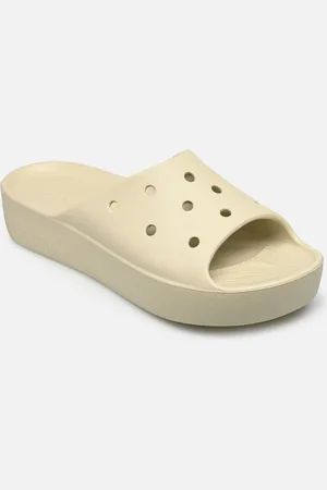 Crocs Classic Platform Slide Bone by