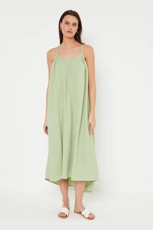 VERO MODA Vmnatali Nia Singlet 7/8 Dress Wvn by