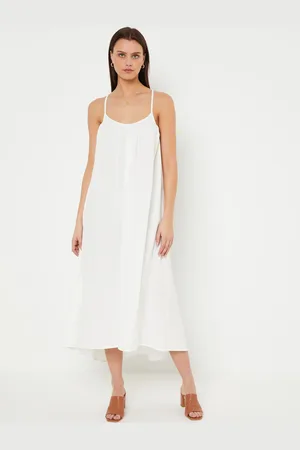 VERO MODA Vmnatali Nia Singlet 7/8 Dress Wvn by