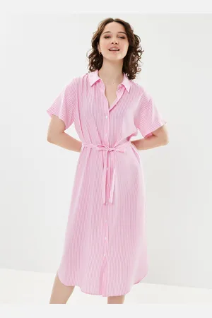 VERO MODA Vmbumpy Ss Calf Shirt Dress Noos by
