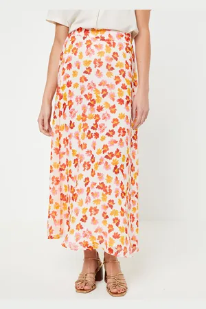 VERO MODA Vmruna Hw Ankle Skirt Wvn Lcs by