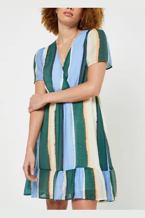 Object Objtakumi S/S Wrap Short Dress 126 by