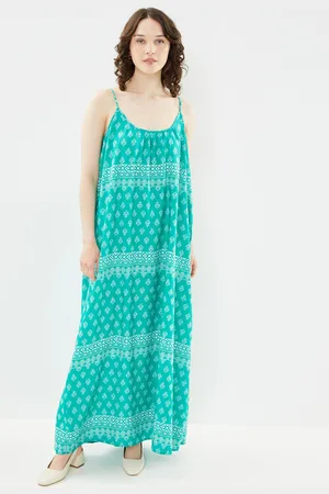 VILA Viatnia Aku Strap Maxi Dress by