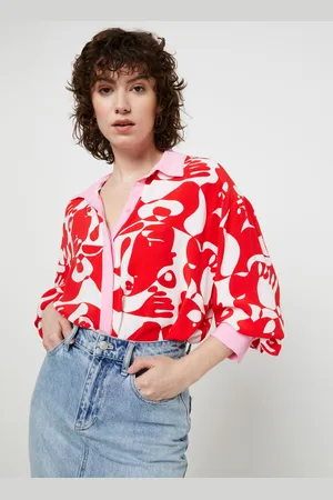 VILA Vikikki Mat L/S Oversize Long Shirt/Su/M by