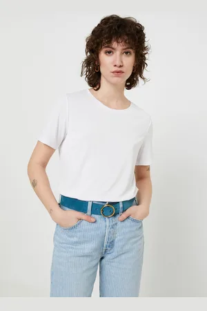 VILA Vimodala O-Neck S/S Top/Su - Noos by